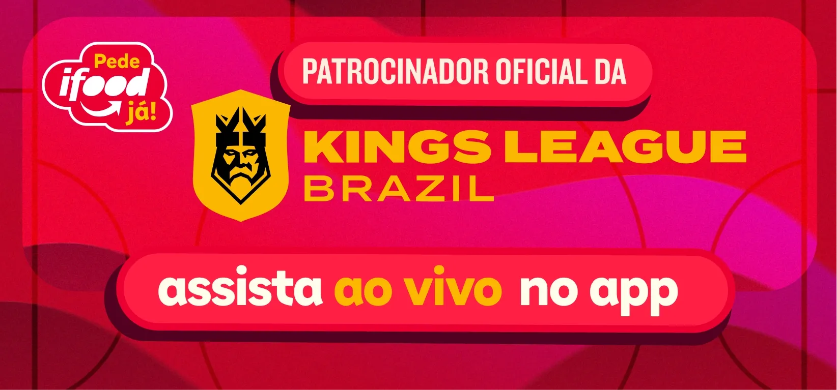 iFood levará transmissões da CazéTV para dentro do app na estreia da Kings League Brazil 2026