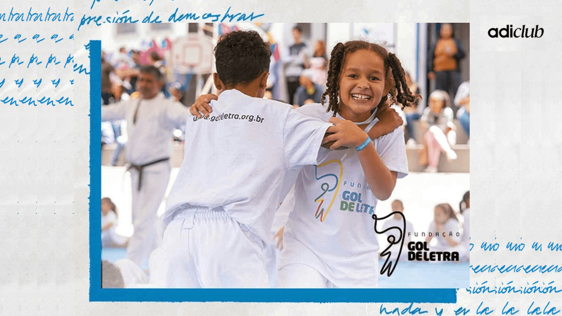 adidas e Fundação Gol de Letra transformam pontos do adiClub em doações