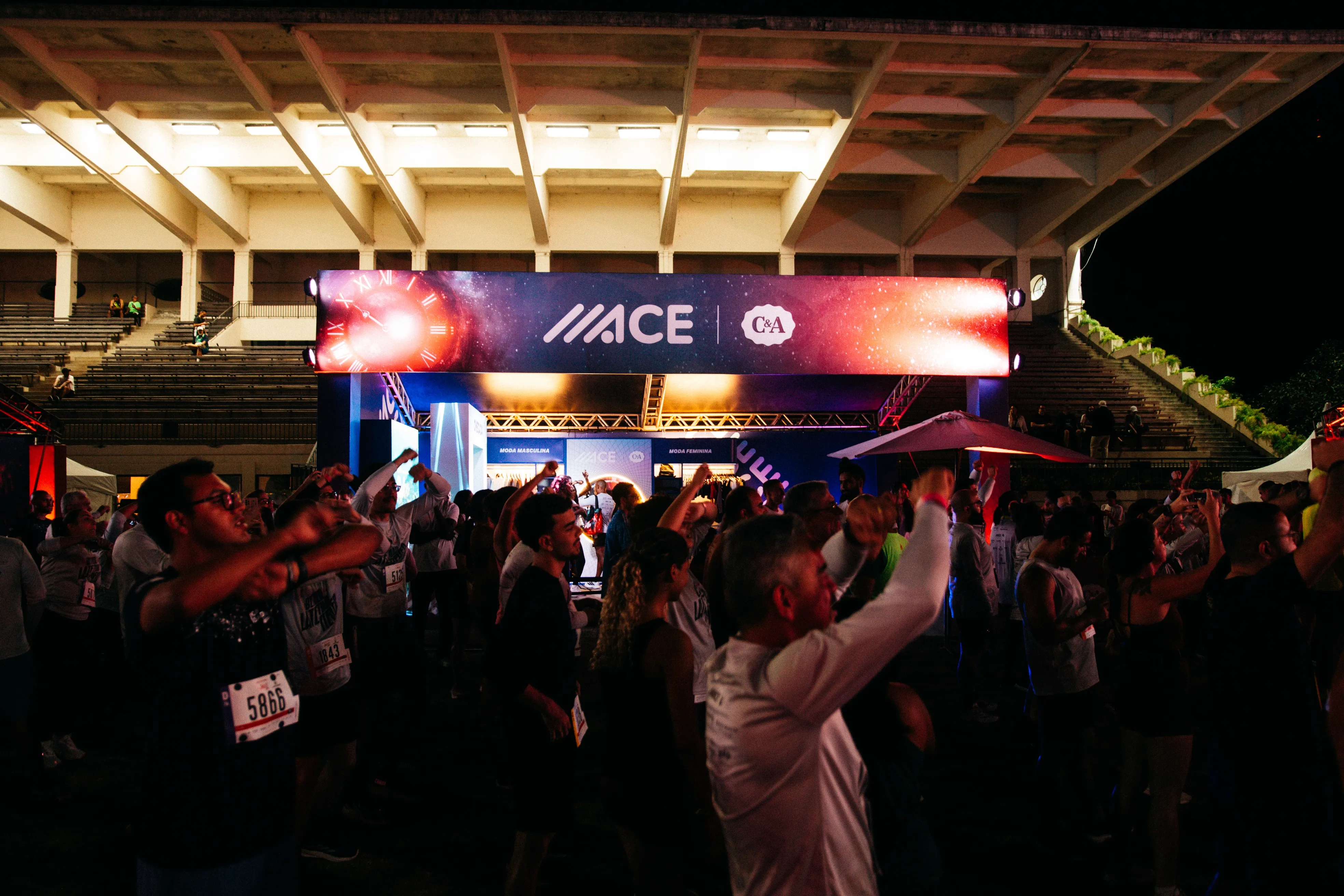 ACE leva energia e estilo à Santander Night Run Rio
