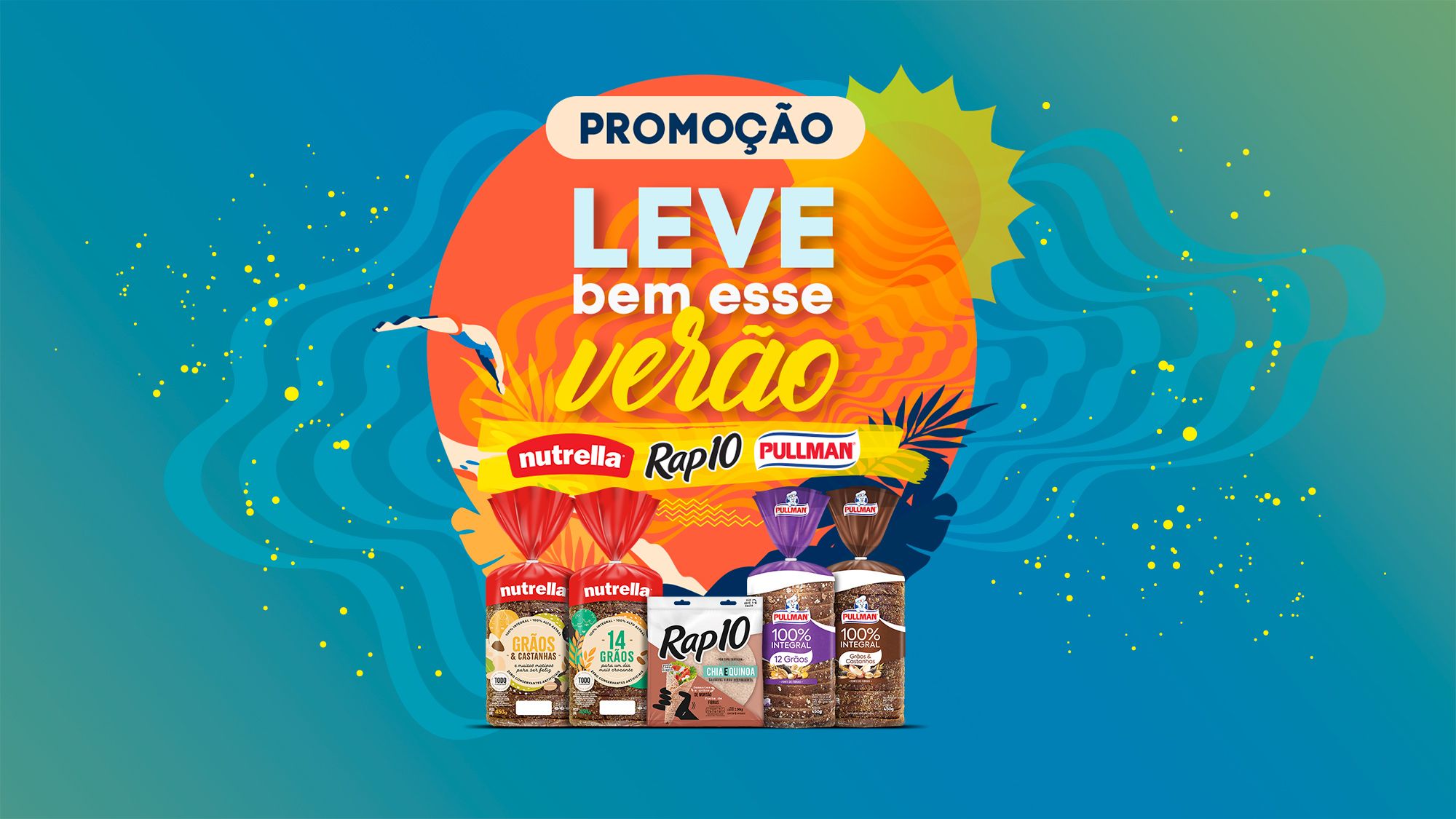 Bimbo Brasil lança a promoção “Leve Bem Esse Verão”