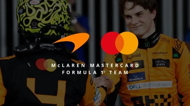 Mastercard assume naming rights e dá nome à McLaren na Fórmula 1 a partir de 2026