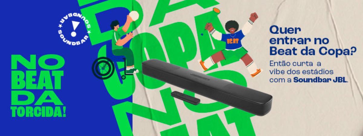 JBL lança campanha no beat da Copa do Mundo