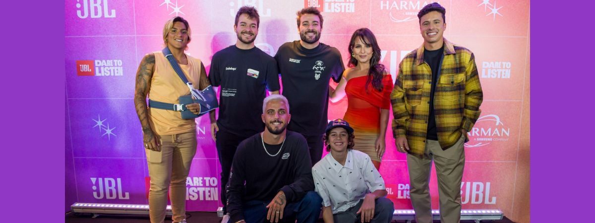 JBL apresenta novos embaixadores da marca