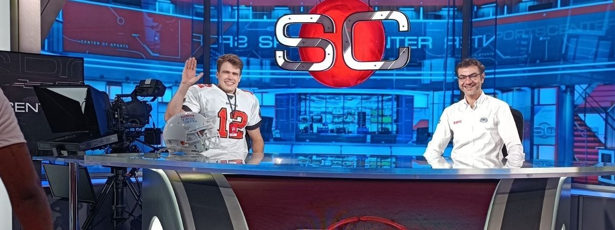 ESPN e Star+ revelam sósia de Tom Brady: “Tom Brasa”