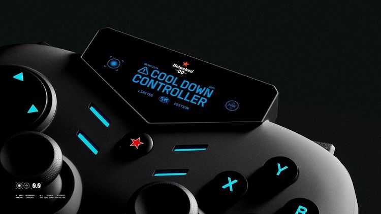 Heineken sorteia controle que monitora gamers
