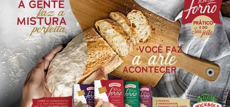 Arte de fazer pão: campanha da Wickbold ensina como fazer produto em casa
