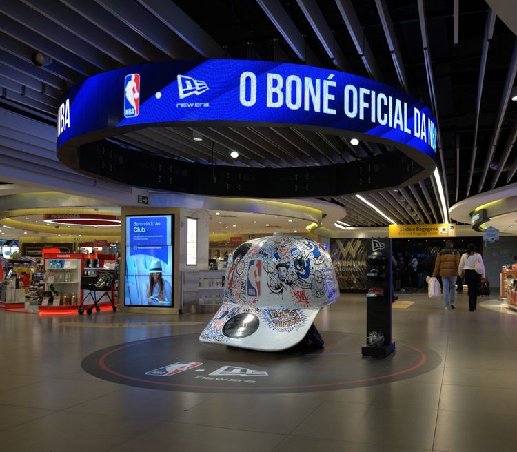 Boné gigante da New Era celebra final da temporada da NBA
