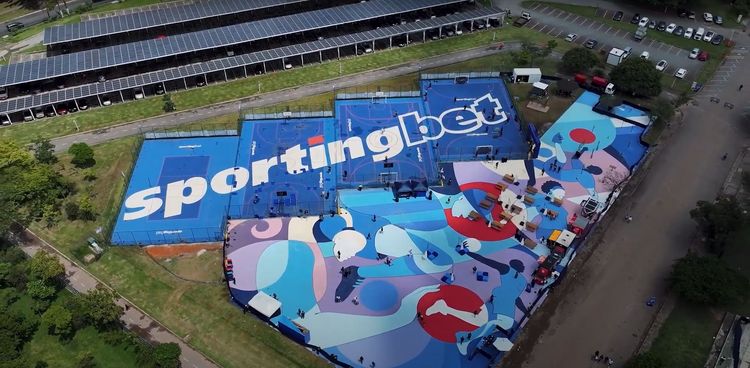 Sportingbet revitaliza quadras do Parque Villa-Lobos
