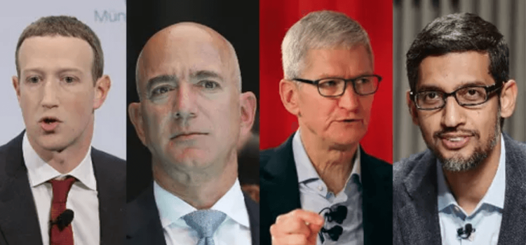 Google, Amazon, Apple e Facebook vão depor hoje no Congresso nos EUA