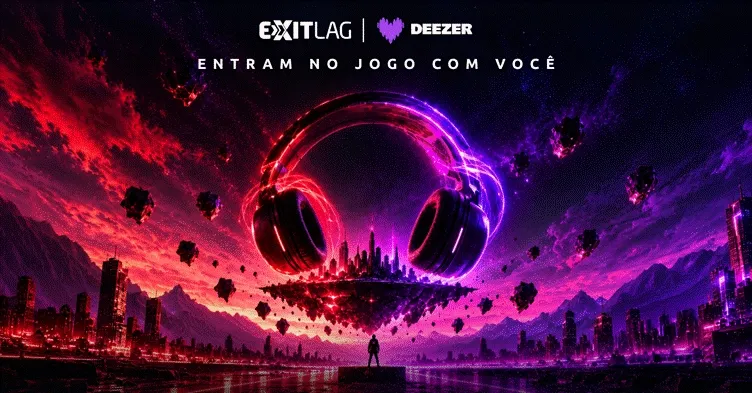 Deezer e ExitLag lançam assinatura conjunta voltada ao público gamer