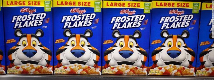 A Kellogg está fazendo grandes alterações em sua marca