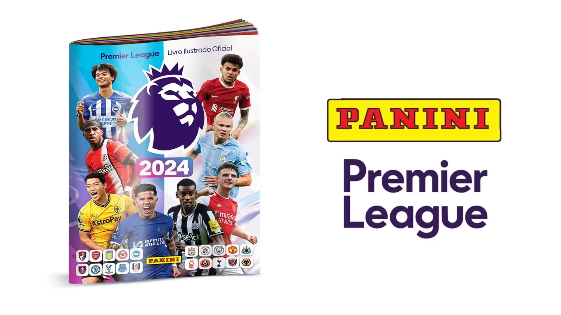 Panini lança álbum oficial da Premier League 2023/24 com craques brasileiros