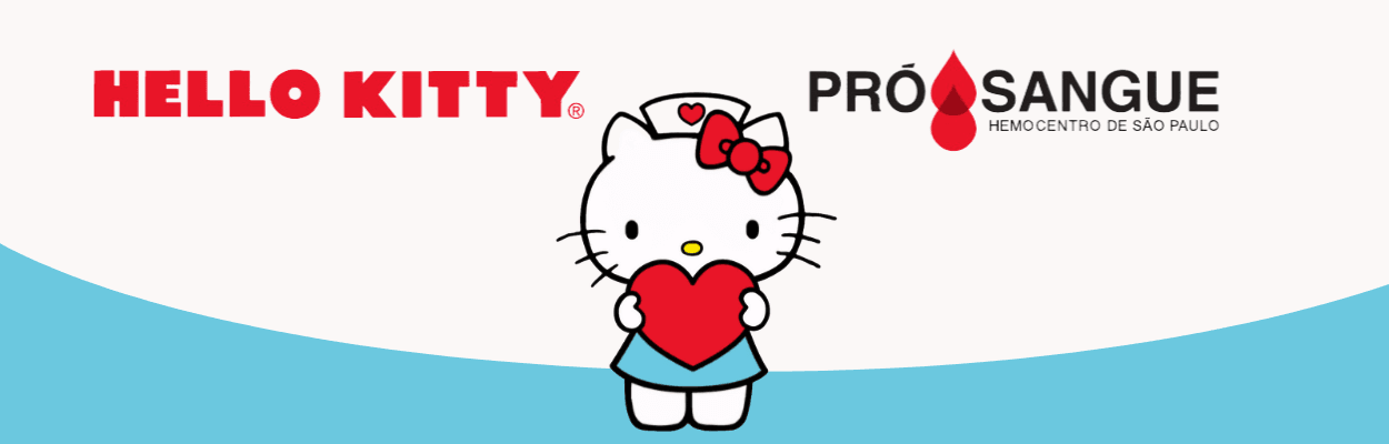 Sanrio promove campanha para Fundação Pró-Sangue