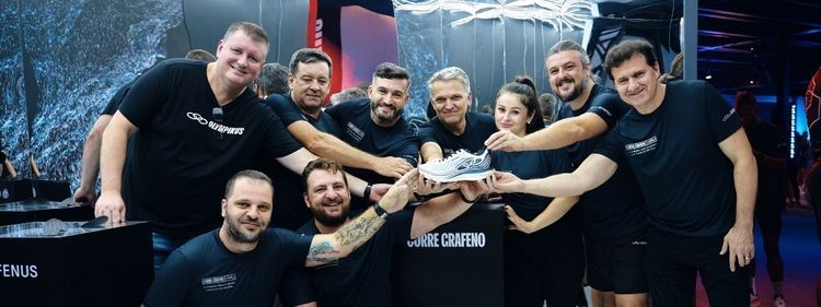 Olympikus lança primeiro tênis de corrida do mundo com placa de grafeno