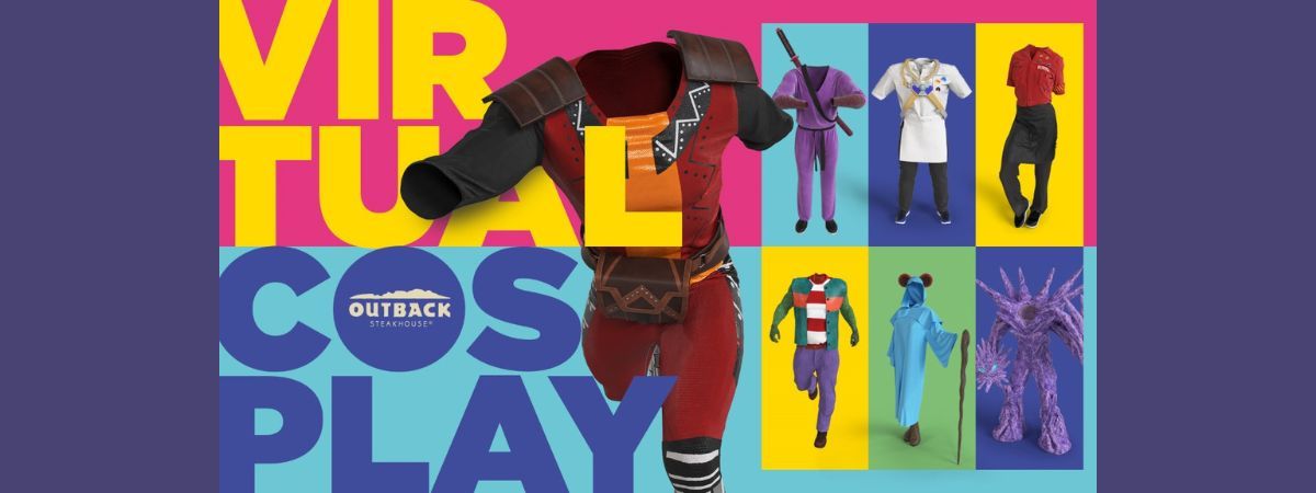 Ampfy cria ação para o Outback com roupas virtuais no CCXP22
