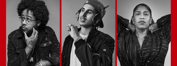 Budweiser une Emicida, Drik Barbosa e Matuê