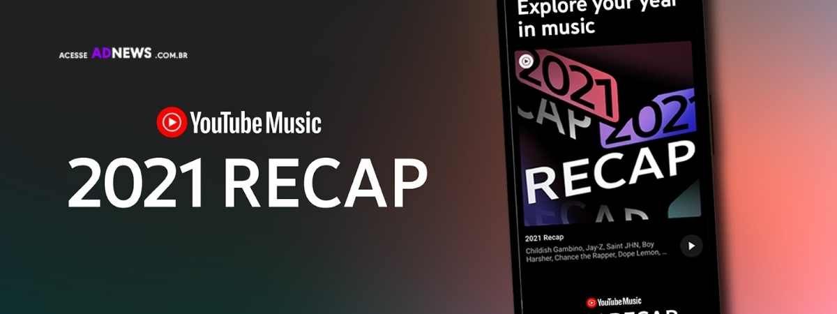 YouTube Music disponibiliza retrospectiva 2021