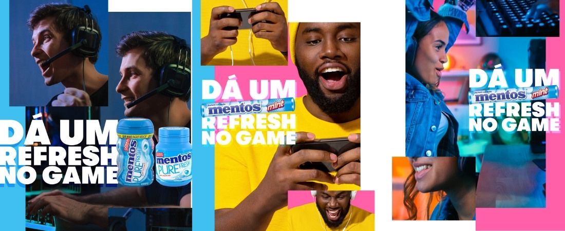 Mentos estreia 1° campanha no universo gamer em parceria com Druid