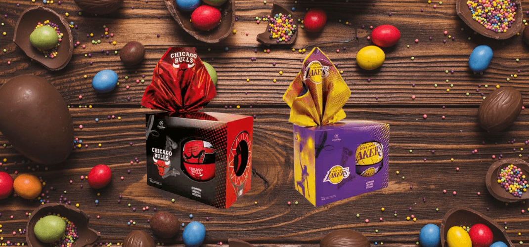 NBA e Cacau Show anunciam parceria para produtos para Páscoa