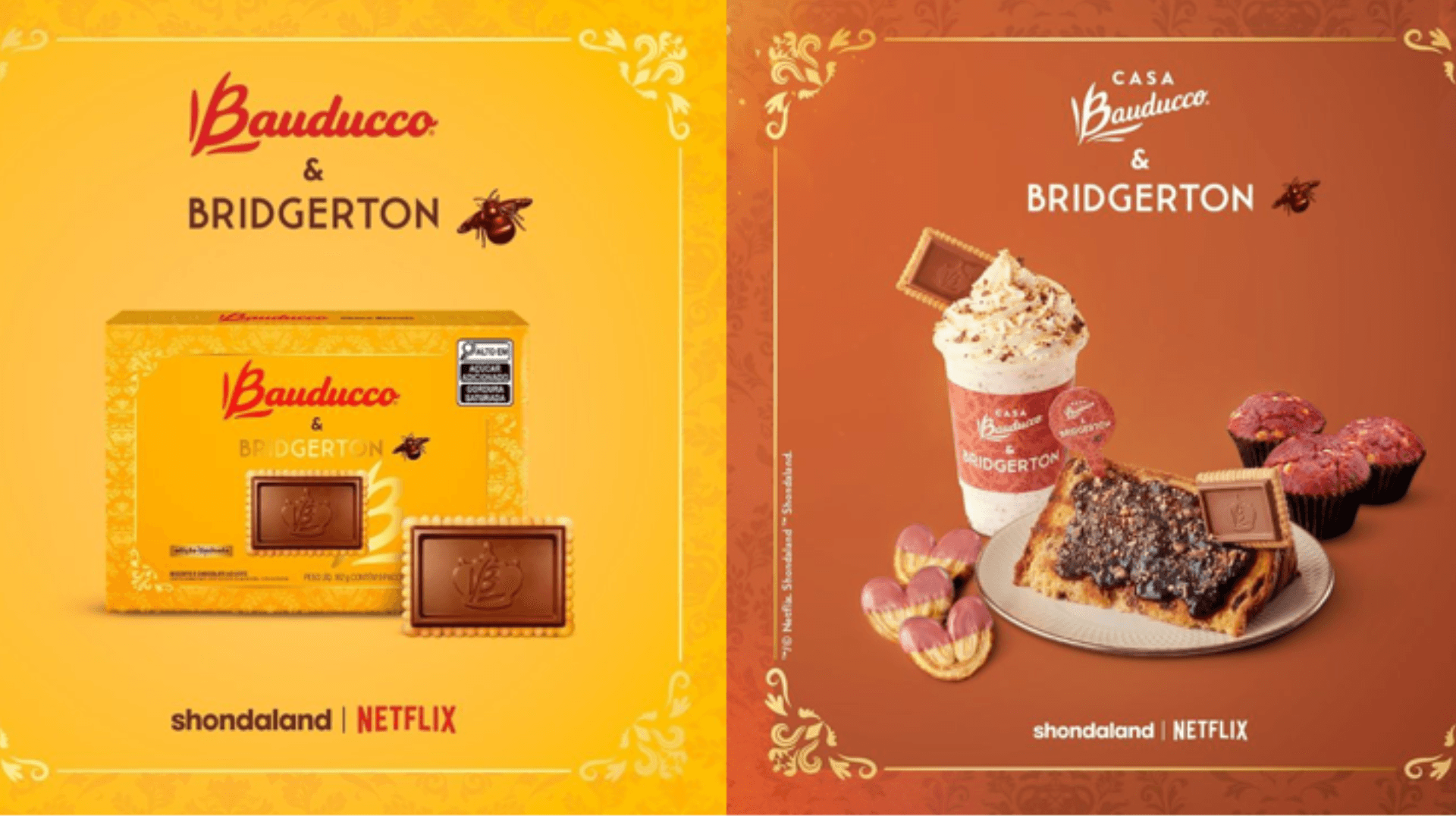 Bauducco e Netflix se juntam em parceria inspirada em Bridgerton