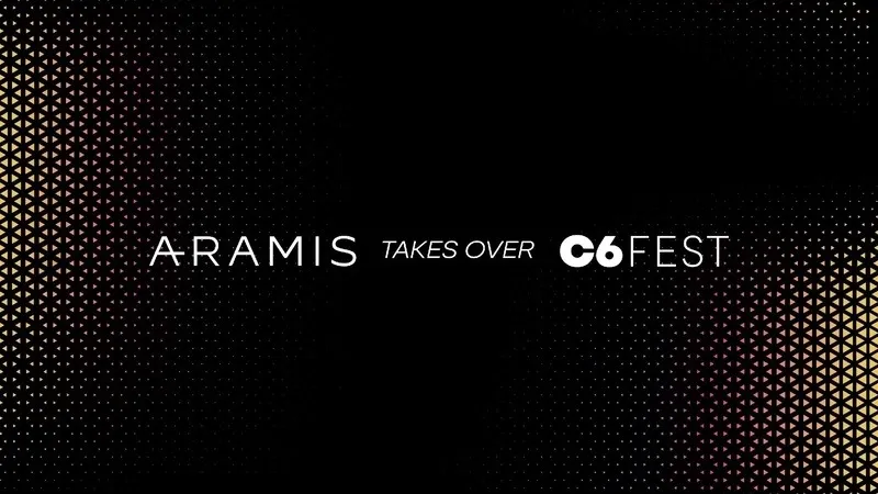Aramis Inc. estreia no C6 Fest com jornada de hospitalidade exclusiva e encontro com Os Paralamas do Sucesso