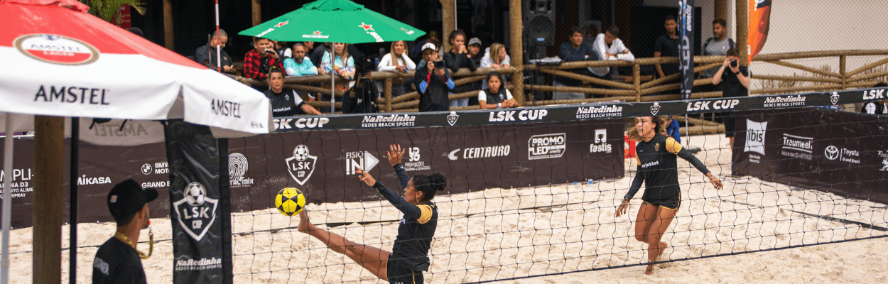 Campeonatos de futevôlei atraem grandes marcas