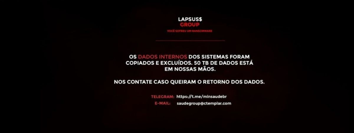 ConectSUS e site do Ministério da Saúde saem do ar após ataque