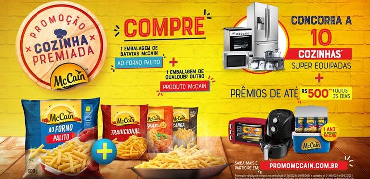 McCain lança promoção Cozinha Premiada