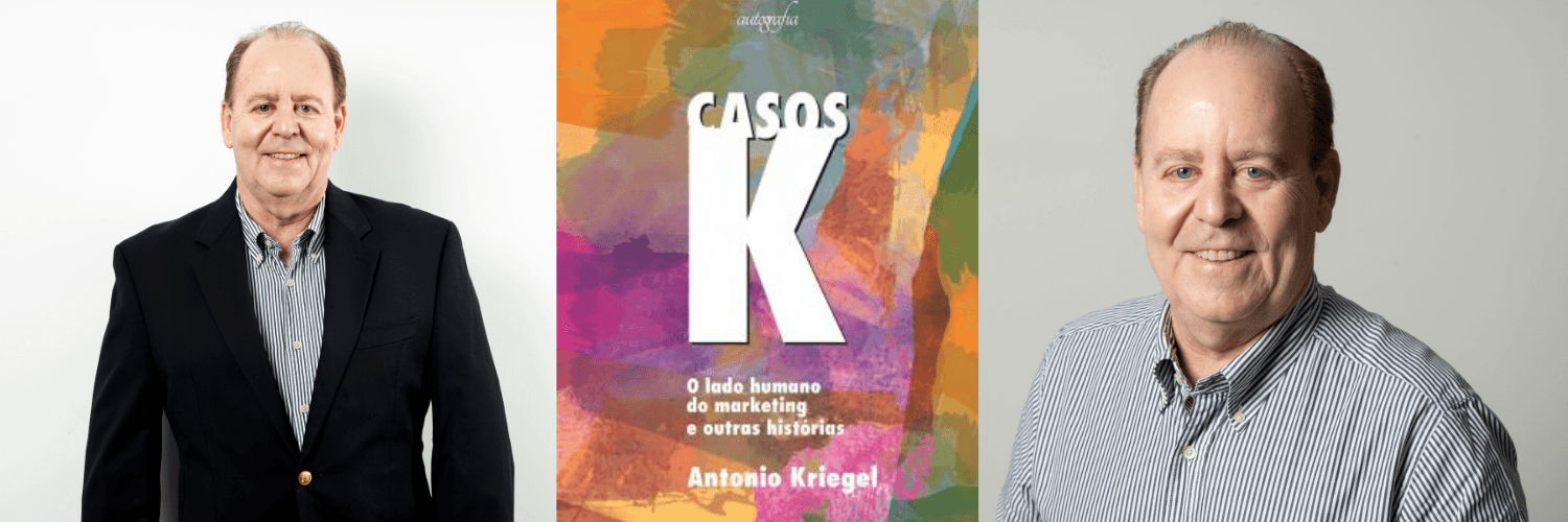 “É diferente de todos os livros de marketing” comenta sobre Casos K