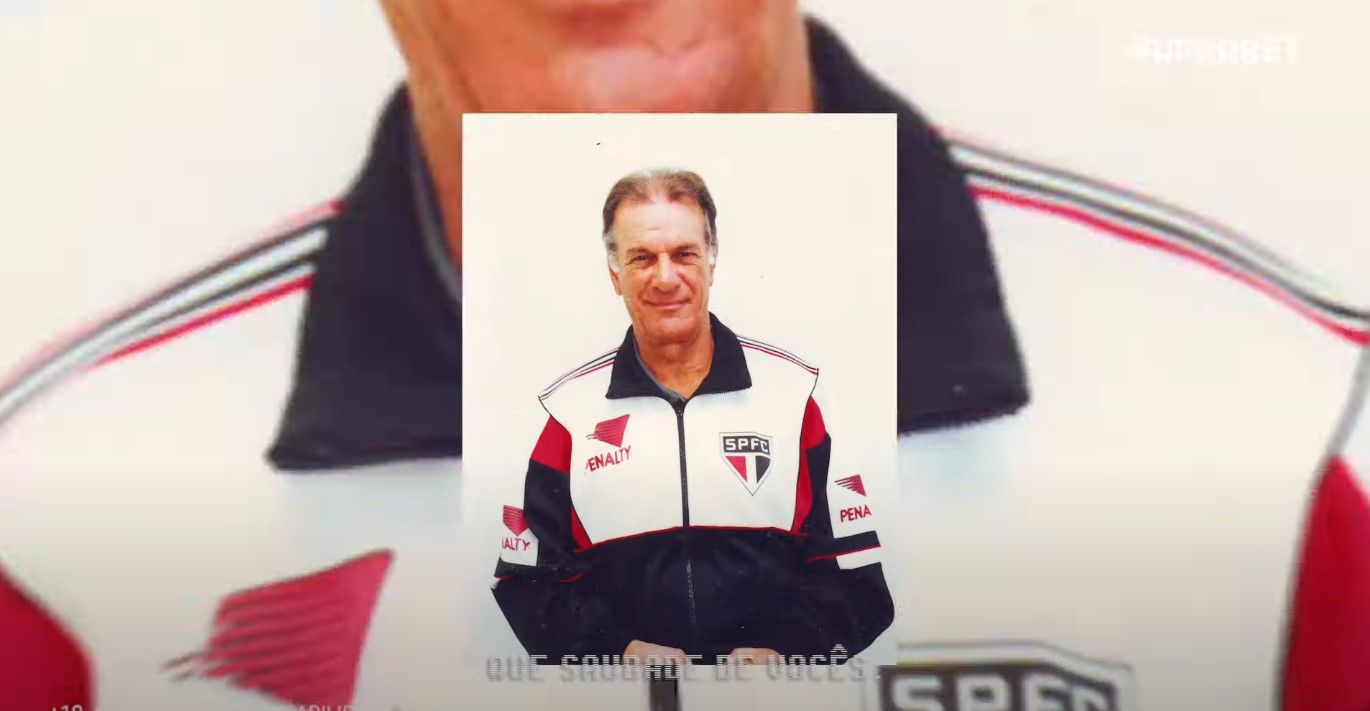 Super Bet usa AI para reviver voz de Telê Santana em campanha do SPFC