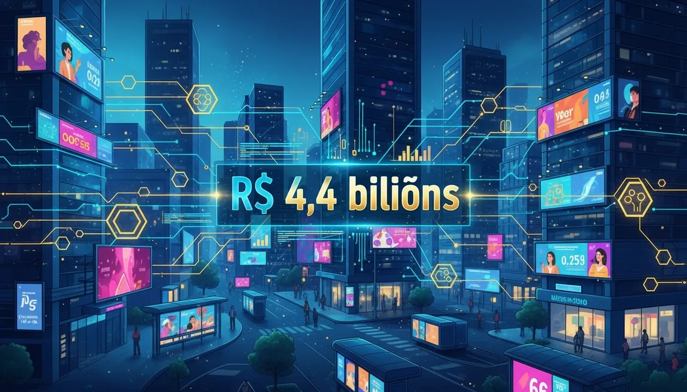 Investimento em mídia digital no Brasil atinge R$ 42,7 bilhões e sinaliza amadurecimento do setor