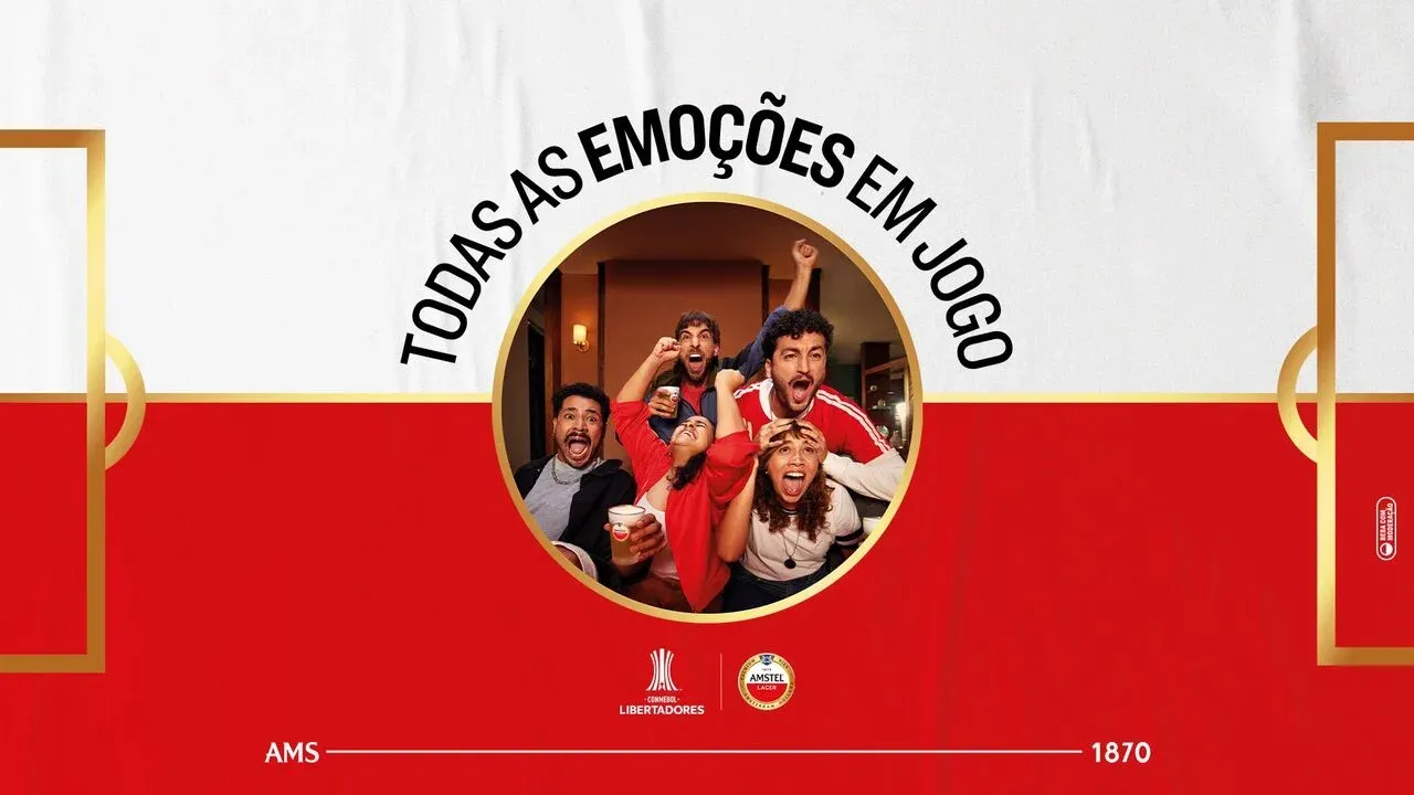 Amstel ativa bares e supermercados durante Libertadores