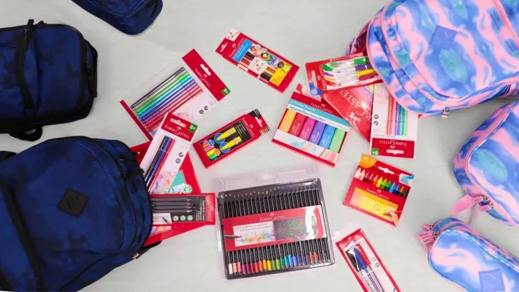 Sestini e Faber-Castell se unem em campanha de Volta às Aulas