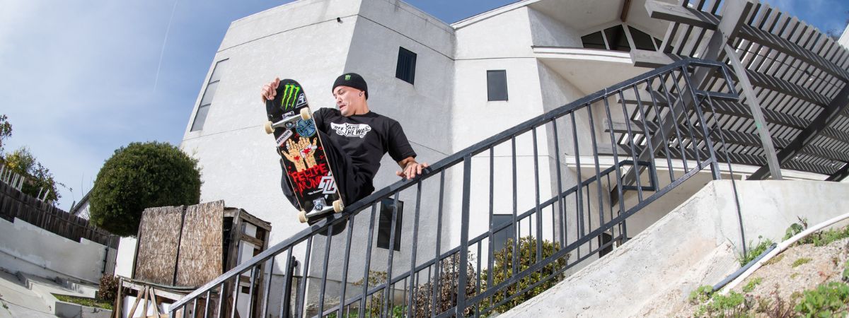 <strong>Skatista brasileiro, Felipe Nunes assina com a Monster Energy</strong>