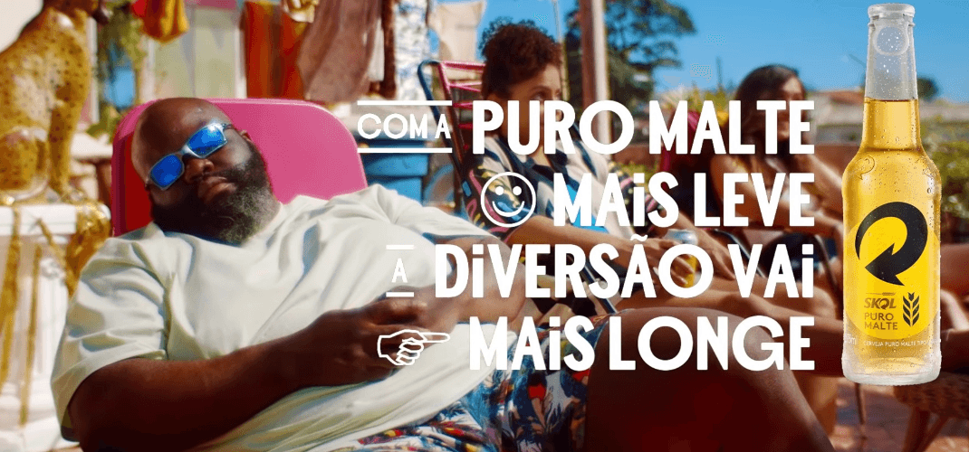 Skol Puro Malte convida consumidores a curtirem por mais tempo os momentos de diversão
