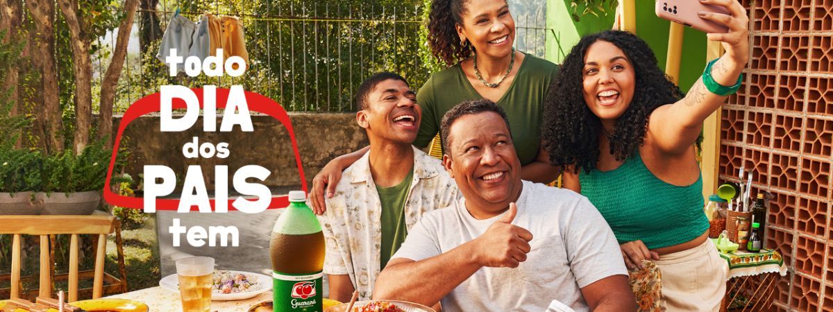 Guaraná Antarctica celebra as ações típicas dos pais brasileiros