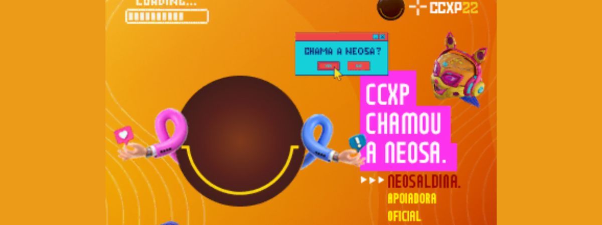 Neosa marca presença na CCXP 22
