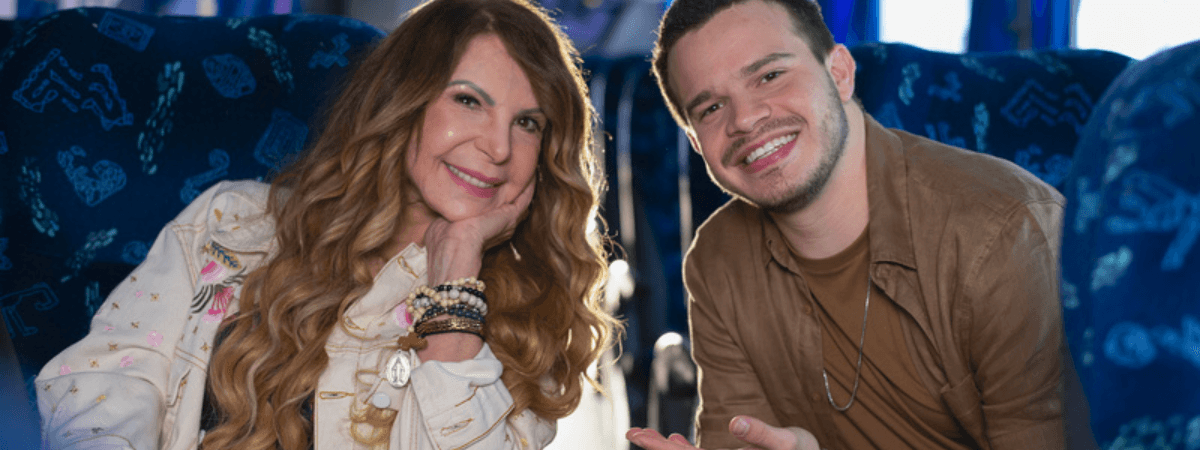 Boticário promove encontro entre Elba Ramalho e Matheus Fernandes  