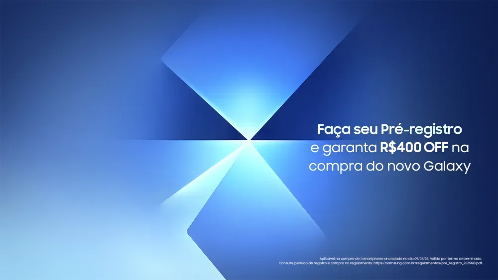 Samsung apresenta novas inovações Galaxy em evento ao vivo nesta quarta