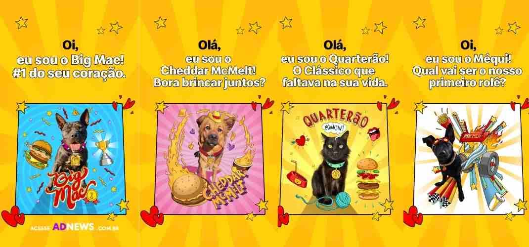 Méqui se une com Zee.Dog para promover pets em busca de um lar