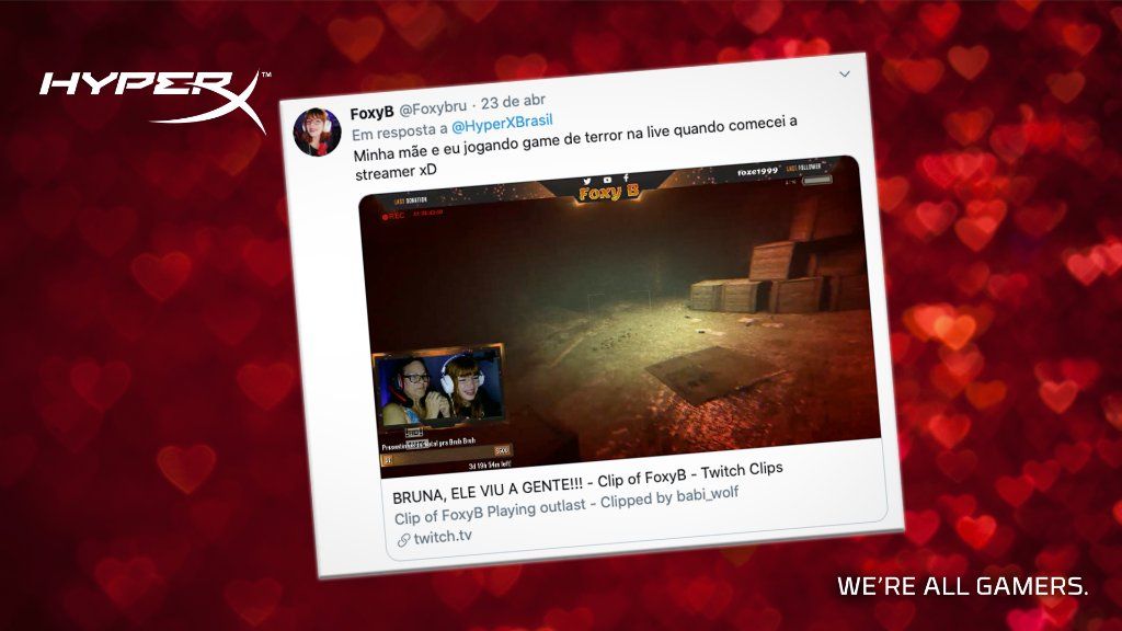 ‘Oportunidade para mães jogarem com filhos’, diz Fabio da HyperX