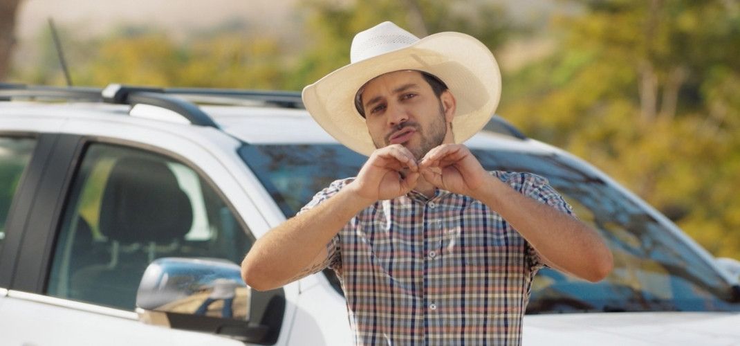 Ex-BBB Caio estrela campanha da nova S10 da Chevrolet