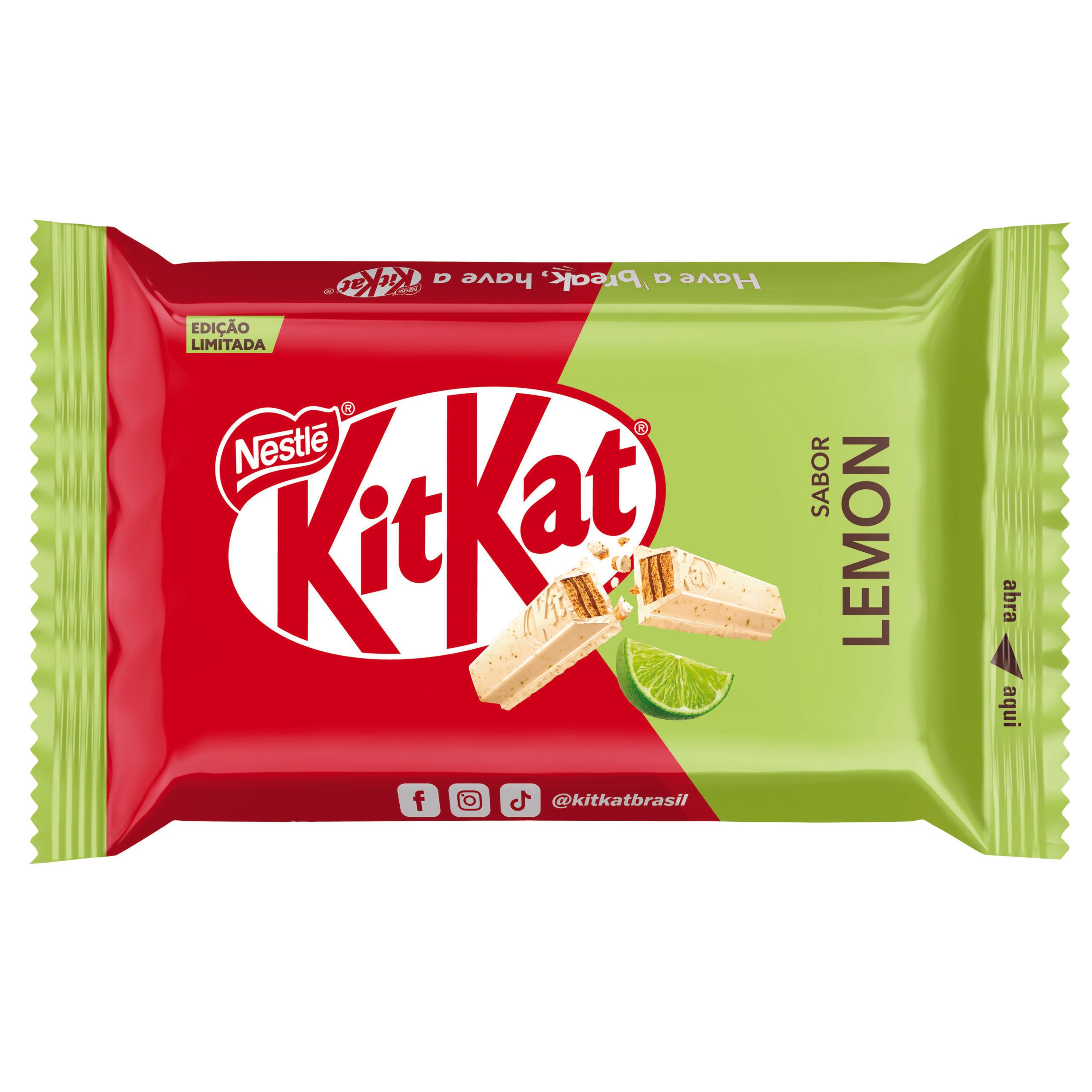 KitKat Limão retorna ao mercado brasileiro