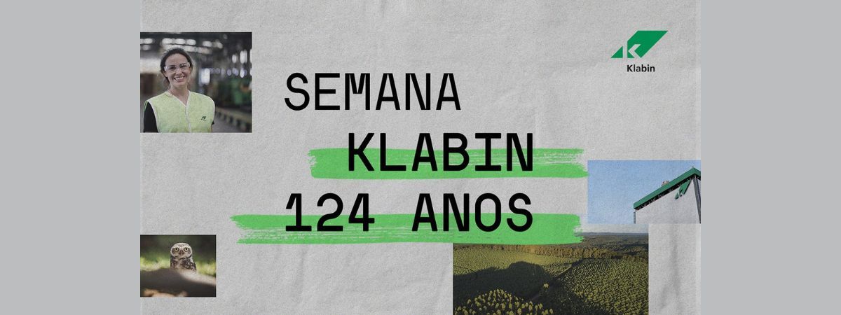 <strong>Klabin comemora 124 anos com resgate histórico</strong>