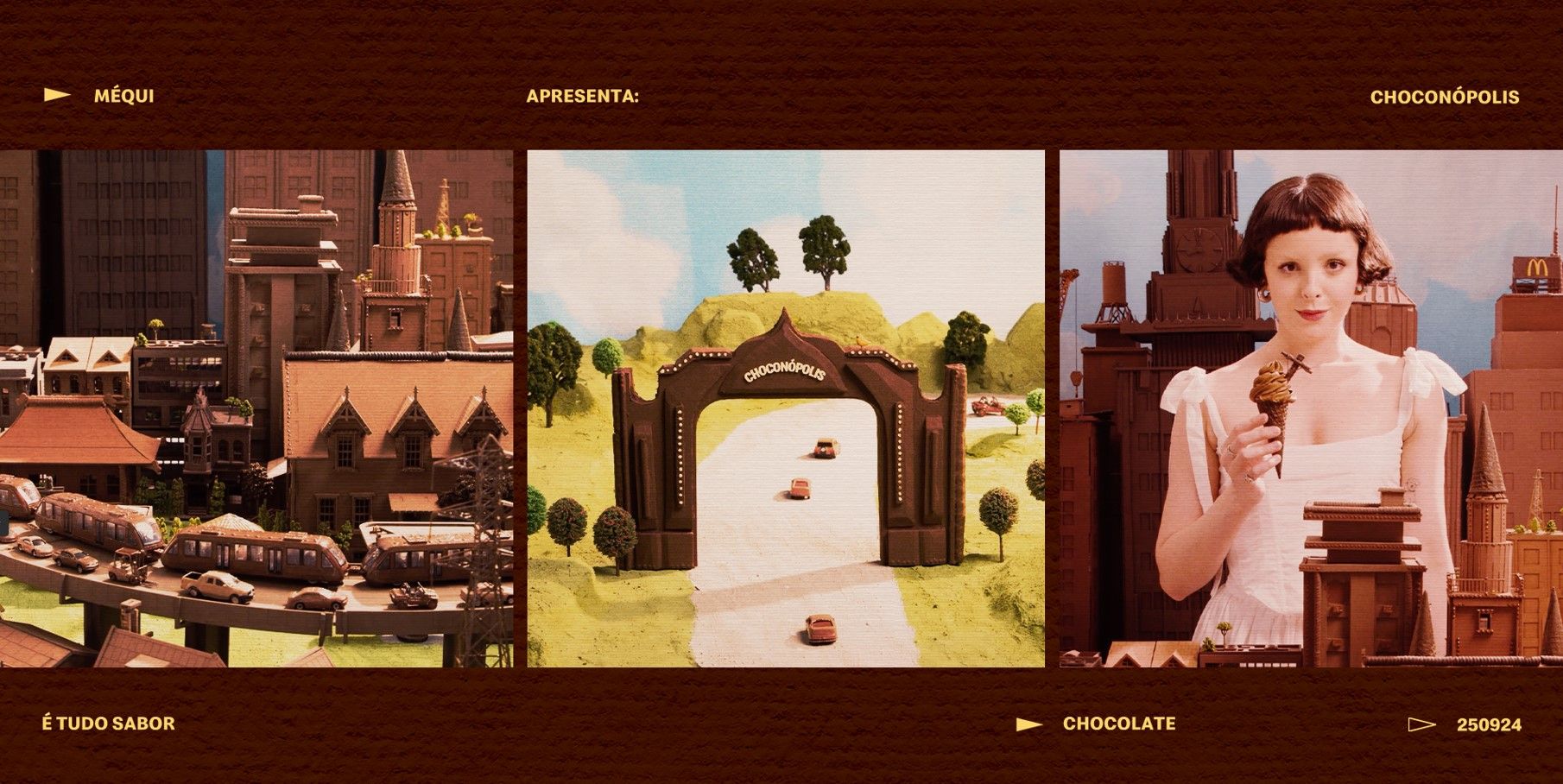 McDonald’s cria uma cidade de chocolate em nova campanha