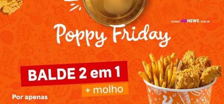 Popeyes tem oferta por metade do preço na semana da Black Friday
