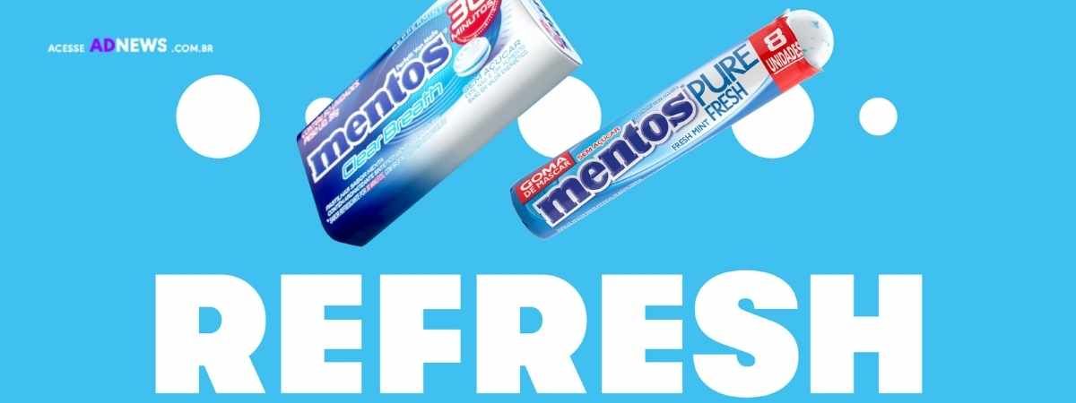 Mentos dá um refresh no novo cotidiano de seus consumidores
