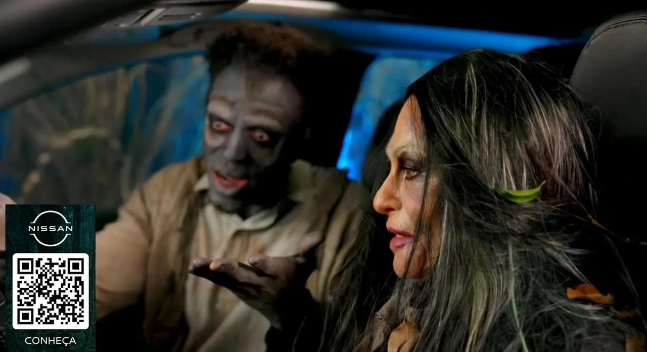 Ana Maria Braga “vira” zumbi em ação especial multiplataforma da Nissan no ‘Mais Você’