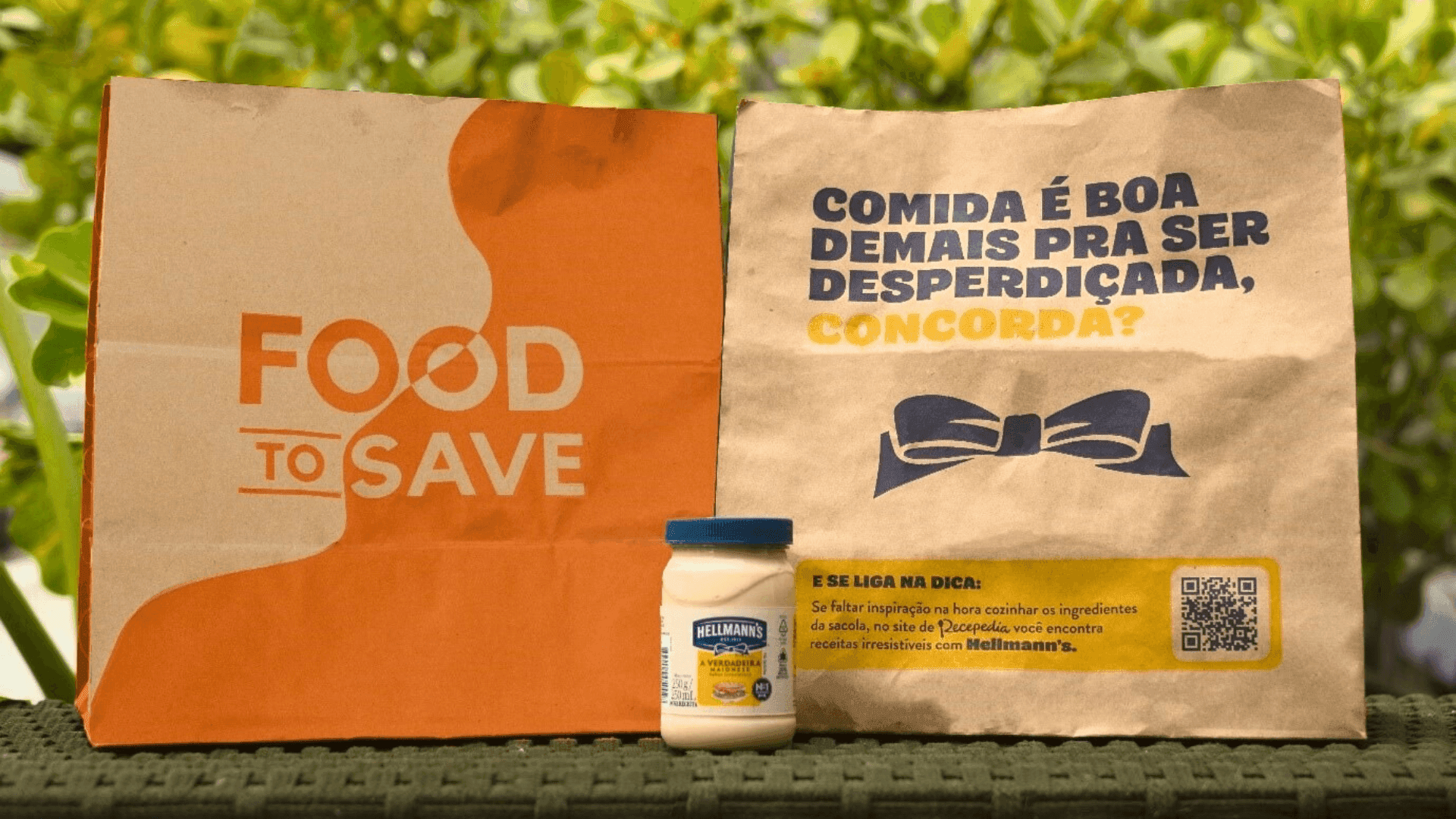 Hellmann’s e Food To Save se unem contra o desperdício de alimentos