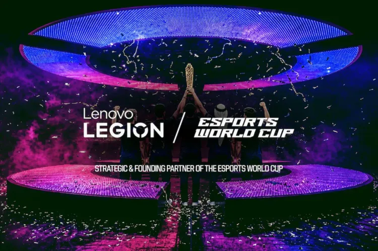 Lenovo amplia parceria com a Esports World Cup e fornece linha Legion para a edição 2026 em Paris